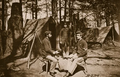 Lager vor Petersburg, 1861-65